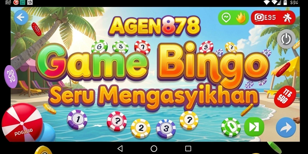 Gameplay seru Bingo di AGEN878 dengan antarmuka menarik.
