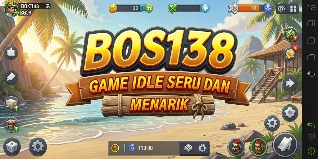 Tampilan screenshot BOS138 menampilkan pengalaman gameplay yang khas dan adiktif dari game Idle.