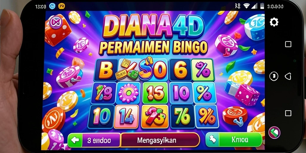 Tampilan gameplay Bingo yang menarik di DIANA4D.