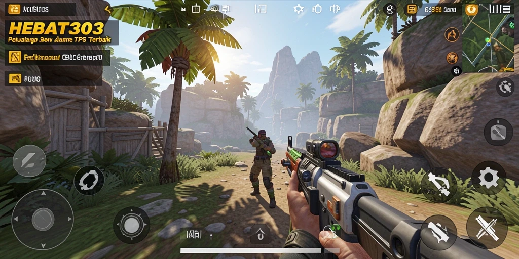 Screenshot gameplay HEBAT303 dengan pertempuran mendebarkan.