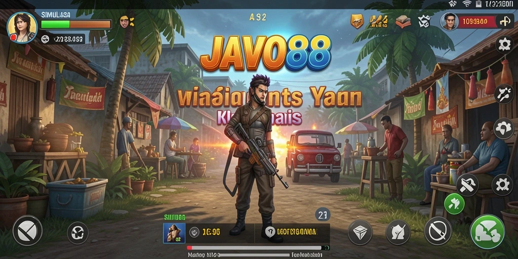 Tampilan gameplay JAVO88 yang menarik dan interaktif.