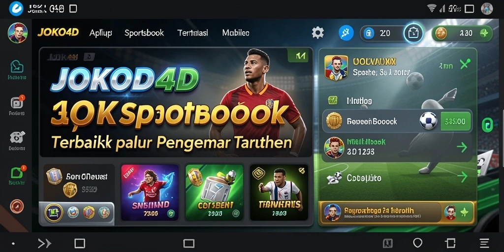 Tampilan menarik dari JOKO4D saat melakukan taruhan olahraga.