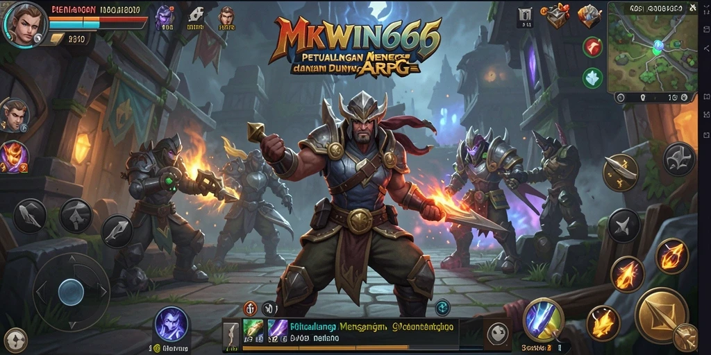 Tangkapan layar permainan MKWIN666 menampilkan aksi pertempuran yang mendebarkan dan grafis yang menakjubkan.