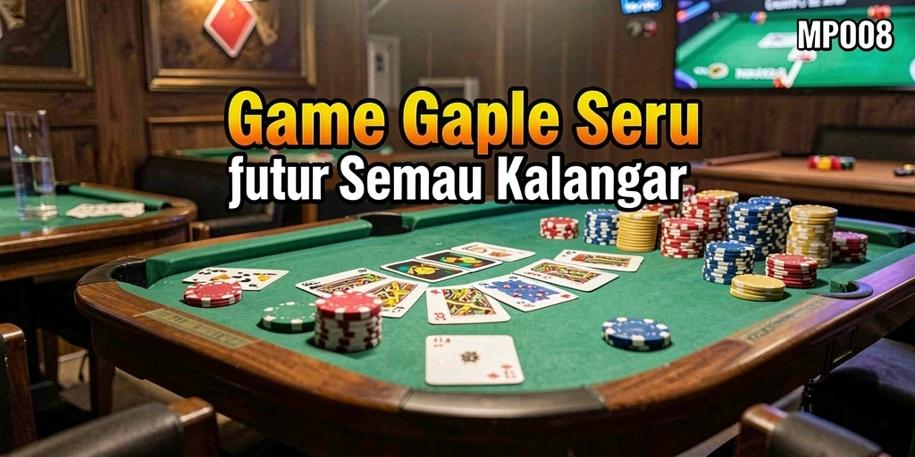 Tampilan gameplay seru di MPO08 dengan pengalaman Gaple menarik.