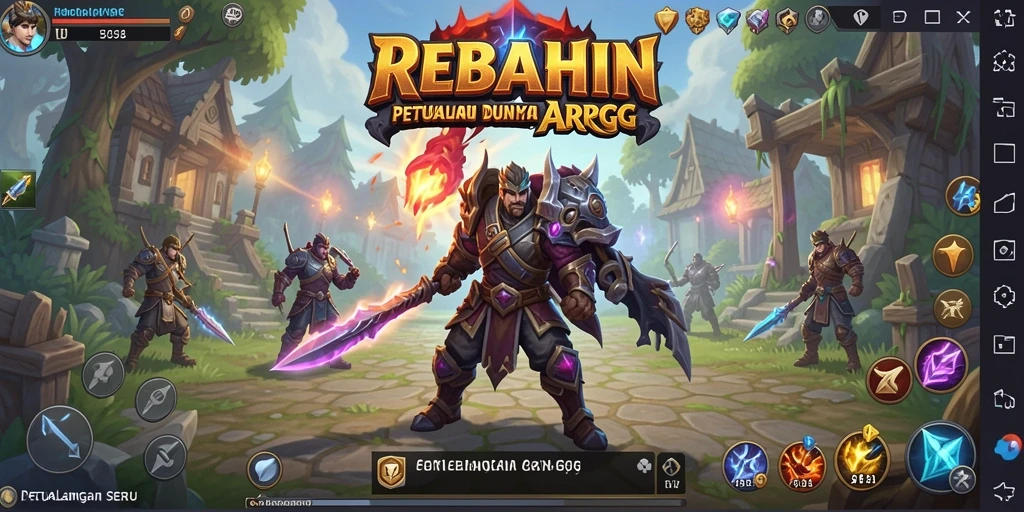 Gameplay seru dalam dunia fantasi ARPG yang menantang.