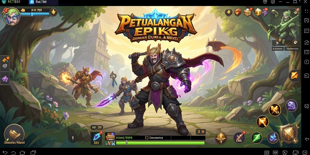 Screenshot gameplay <strong>RR789</strong> yang menampilkan aksi pertarungan seru.