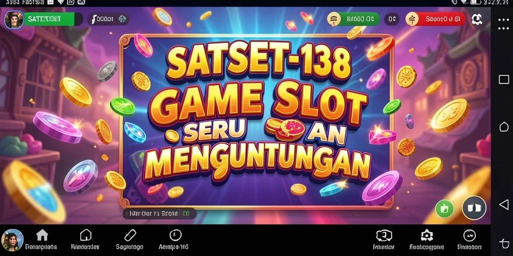 Tangkapan layar SATSET138 yang menampilkan gameplay Slot yang mengasyikkan.
