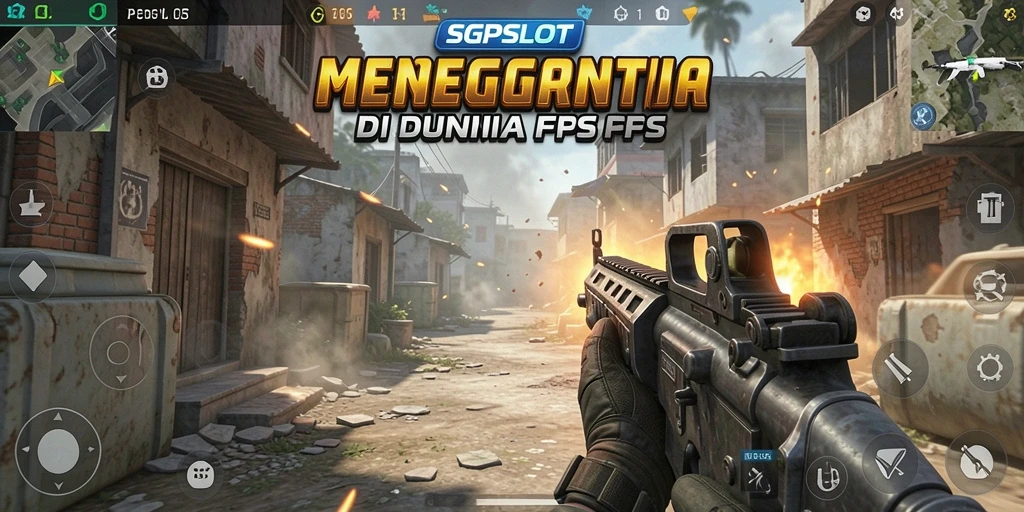 Tampilan menarik gameplay intens di SGPSLOT FPS.