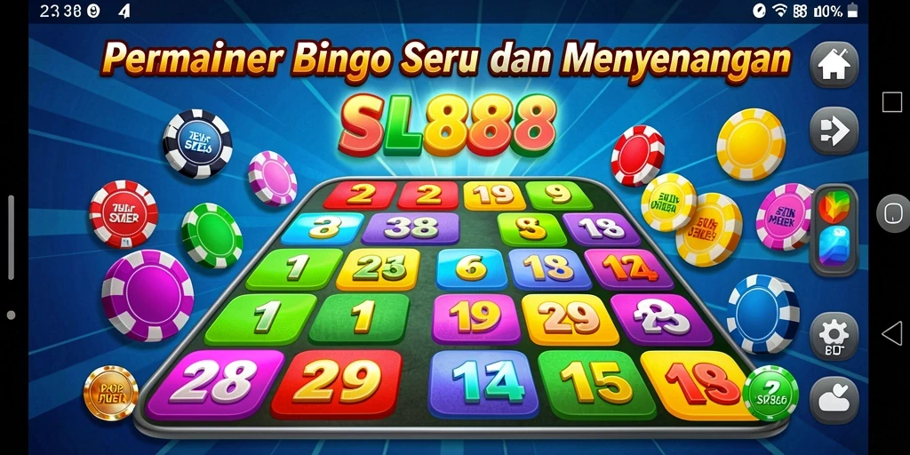 Screenshot gameplay SL888 yang menampilkan keseruan bermain Bingo.