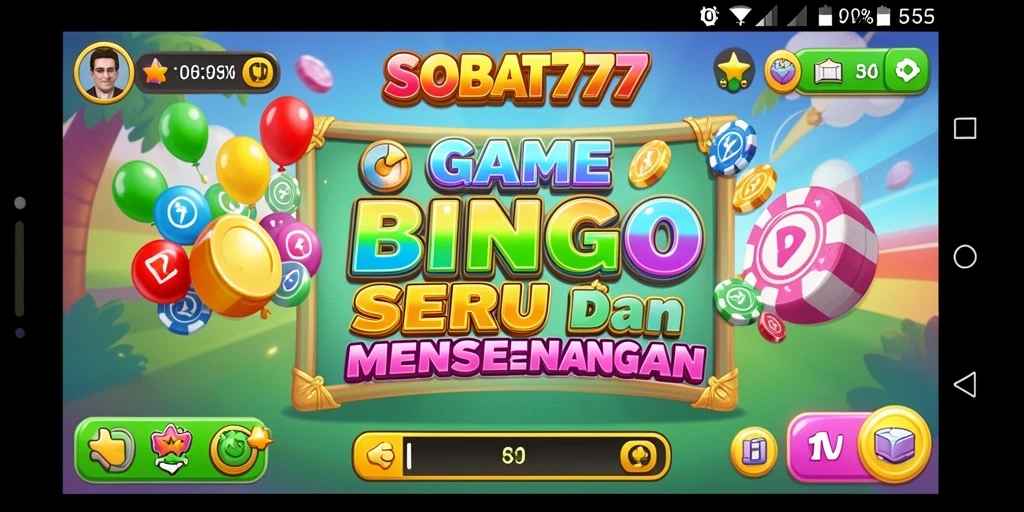 Tampilan gameplay Bingo yang menarik di SOBAT777.
