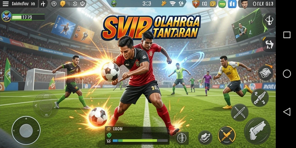 Gameplay seru dengan grafis olahraga yang menakjubkan.