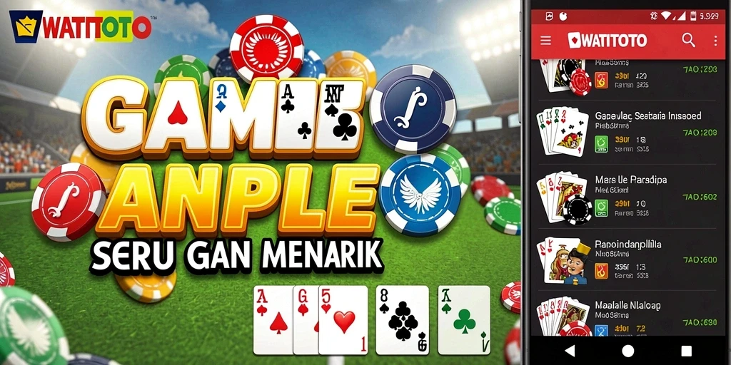 Tampilan gameplay WATITOTO yang menarik dan kompetitif.