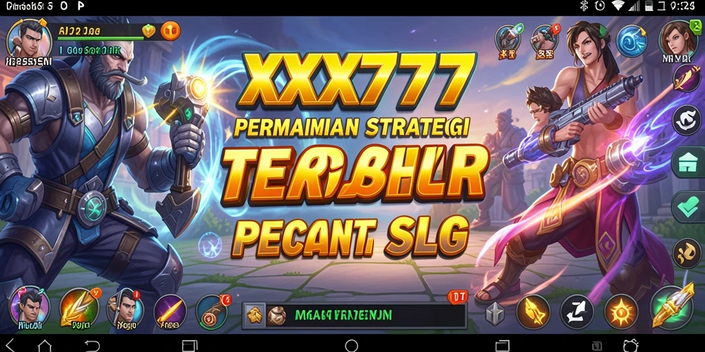Tampilan gameplay XXX777 yang mendebarkan dan strategis.